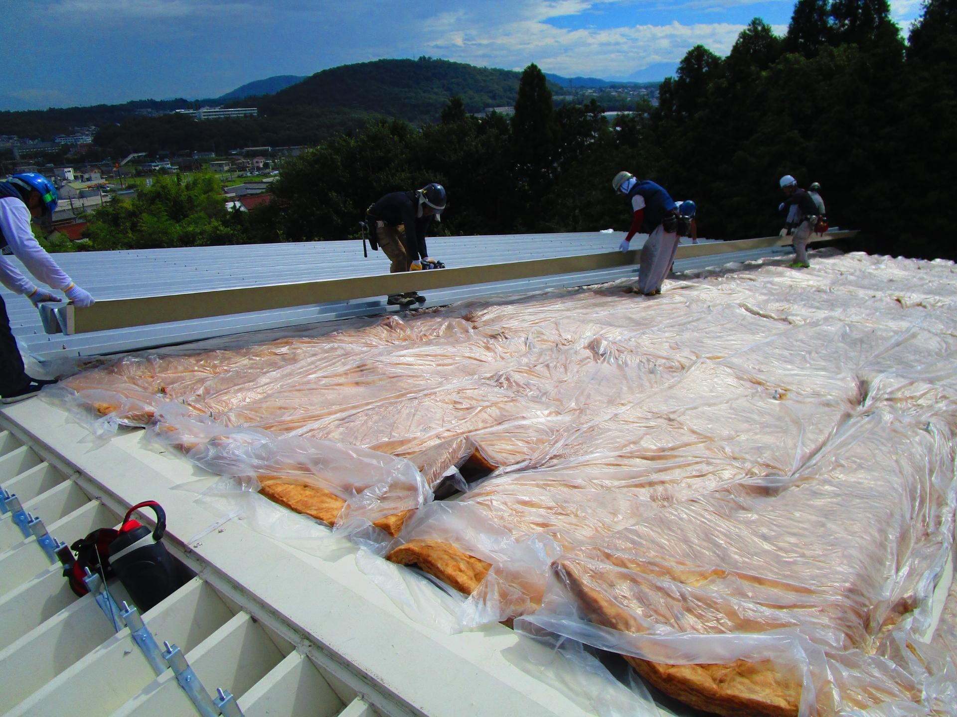屋根改修工事